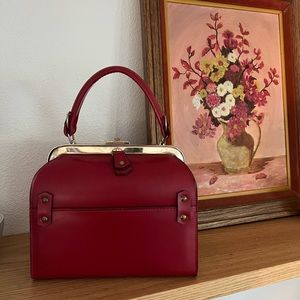 Vintage Dofan Red Handbag